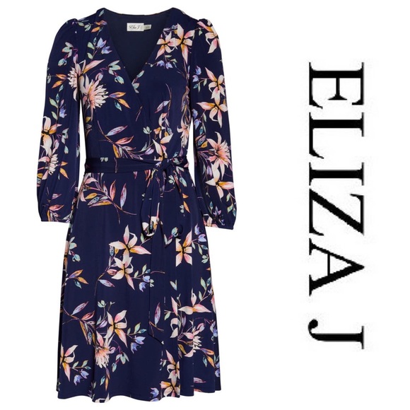 Eliza J Fit & Flare Dress - Picture 5 of 6